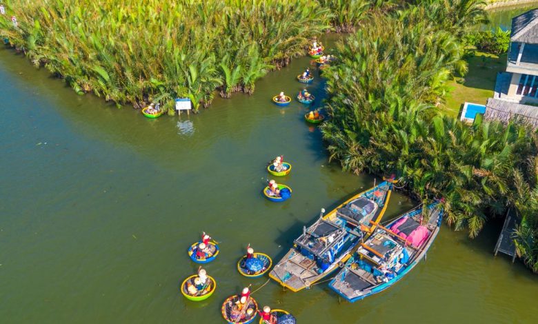Hoi An Basket Boat Ride in Water Coconut Forest